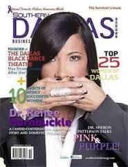 Southern Dallas magazine cover featuring Dr. Renee Fowler Hornbuckle
